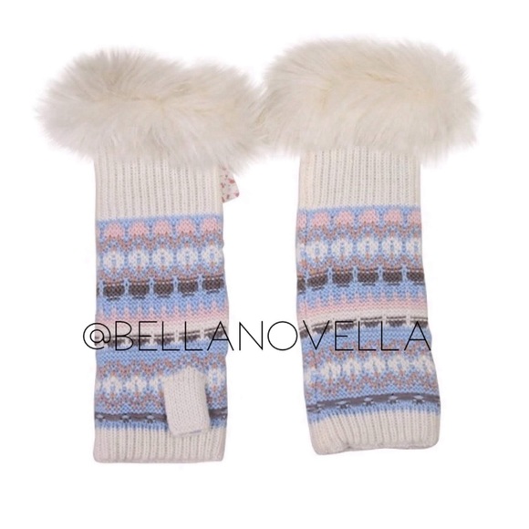 FREE PEOPLE MELT MY HEART Fingerless Gloves - Picture 3 of 4